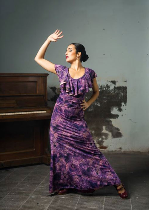Falda de Flamenco Nogales. Davedans